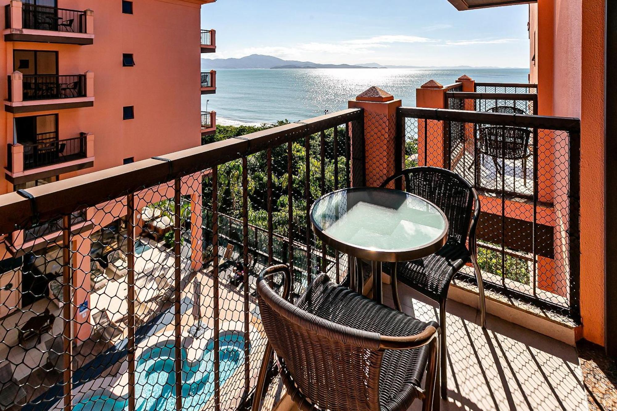 Resort Pe Na Areia - Studios Direto Com Proprietario Jbvjr Florianópolis Eksteriør bilde