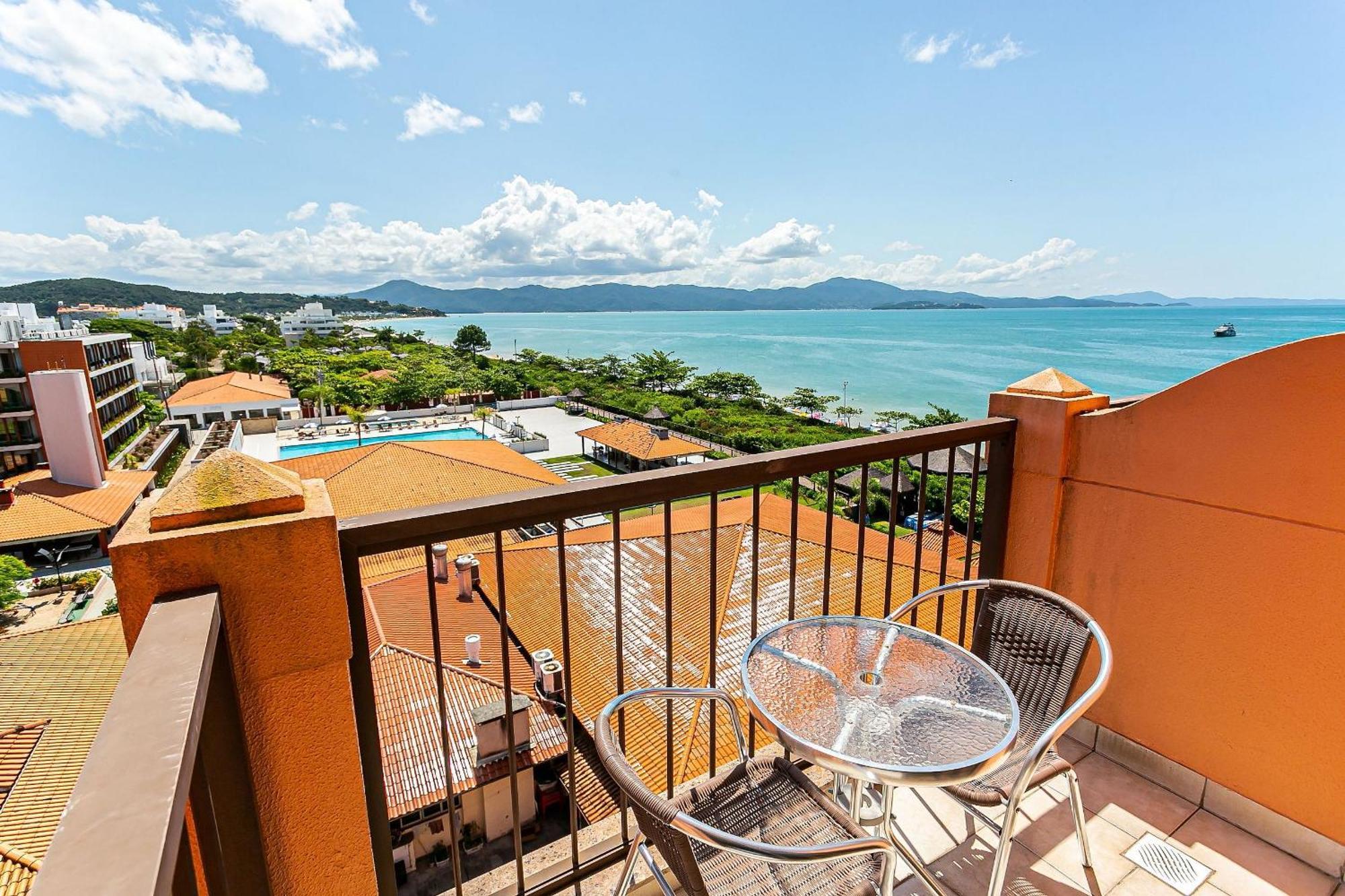 Resort Pe Na Areia - Studios Direto Com Proprietario Jbvjr Florianópolis Eksteriør bilde
