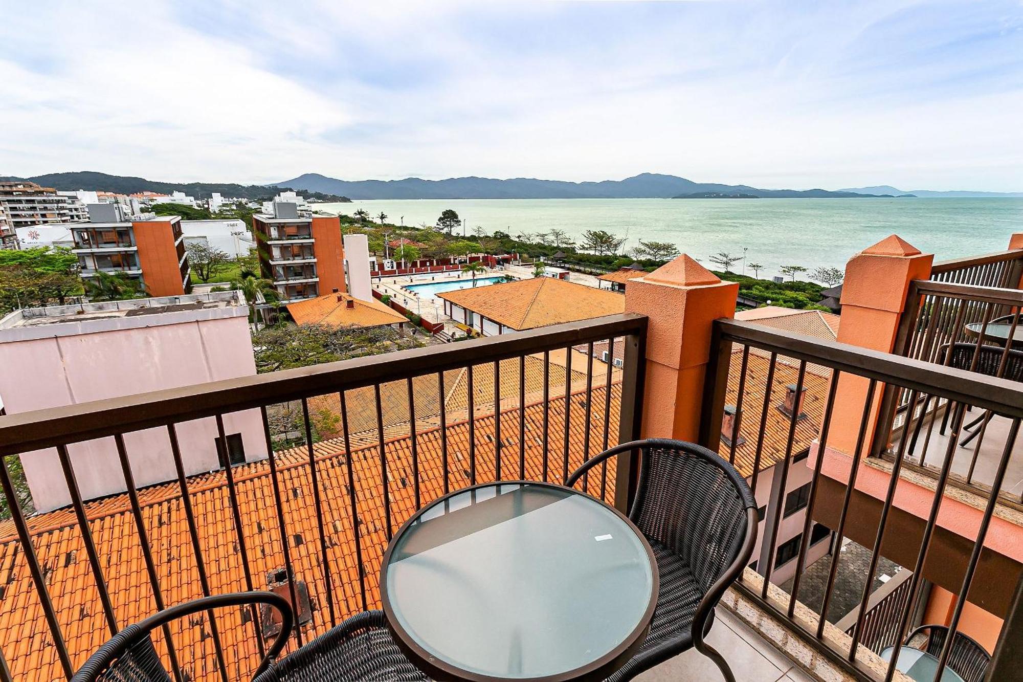 Resort Pe Na Areia - Studios Direto Com Proprietario Jbvjr Florianópolis Eksteriør bilde